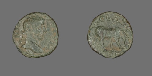 Coin Portraying Emperor Gallienus, 253-268.