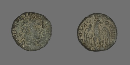 Coin Depicting Bust, 306-309 (?).