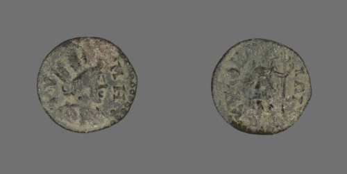 Coin Depicting the Goddess Tyche, 253-268.