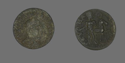 Coin Portraying Emperor Gallienus, 253-268.