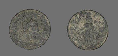 Coin Portraying Emperor Valerian I ?, 253-260.