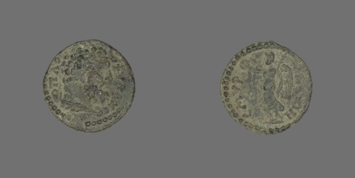 Coin Depicting the Hero Hercules, 138-192.