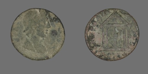 Coin Depicting Senate, 3rd century.
