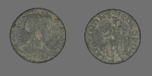 Coin Portraying King Philip II, 244-249.