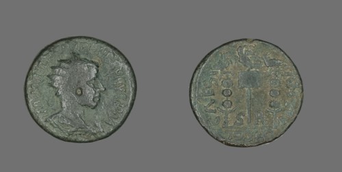 Coin Portraying King Philip II, 247-249.