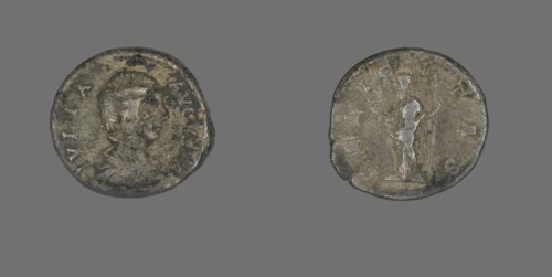 Denarius (Coin) Portraying Julia Domna, 193-217.