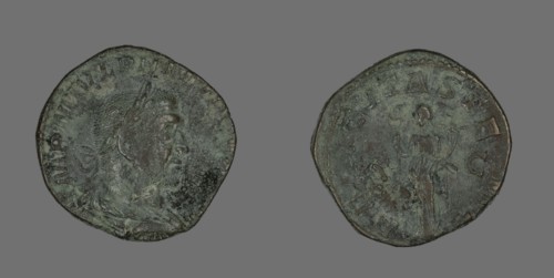 Coin Portraying Philip the Arab, 244-249.