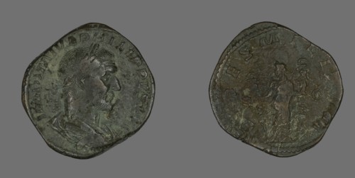 Sestertius (Coin) Portraying Philip the Arab, 244-249.