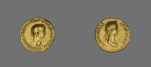 Aureus (Coin) Portraying Emperor Claudius, 50-54.
