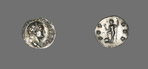 Denarius (Coin) Portraying Emperor Titus, 72-73.