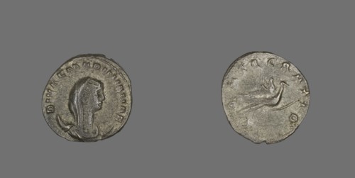 Antoninianus (Coin) Portraying Mariniana, 254.
