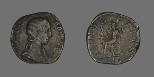 Coin Portraying Empress Julia Mamaea, 222-235.