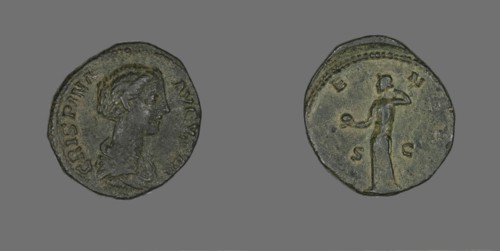 Coin Portraying Empress Crispina, 177-183.