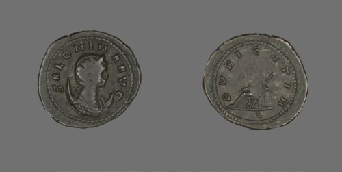 Coin Portraying Empress Salonina, 256.