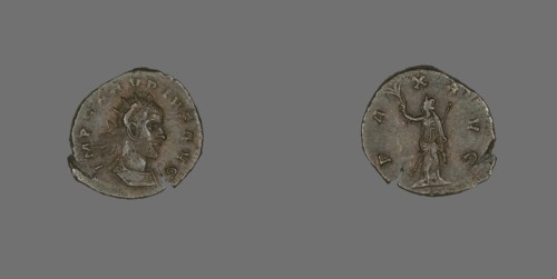 Coin Portraying Emperor Claudius Gothicus, 268-270.