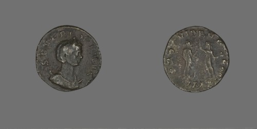 Coin Portraying Empress Severina, 270-275.
