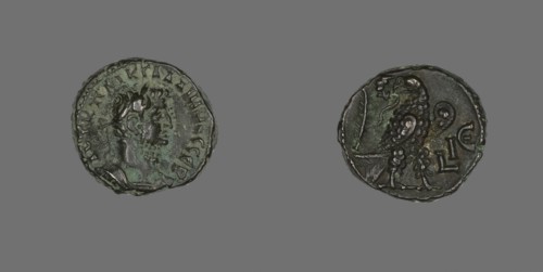 Tetradrachm (Coin) Portraying Emperor Gallienus, 267-268.