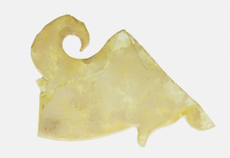 Fragment From a Platter Handle, Late Roman.