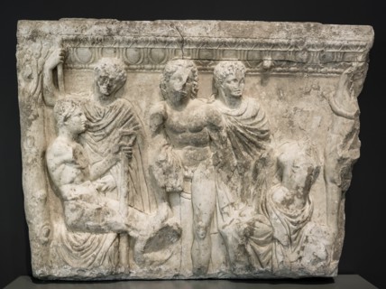 Side Panel of a Sarcophagus, First half of the 3rd century.