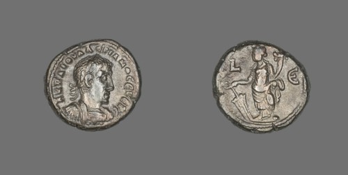 Coin Portraying Emperor Valerian, 257-258.