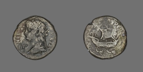 Coin Portraying Emperor Nero, 66-67.