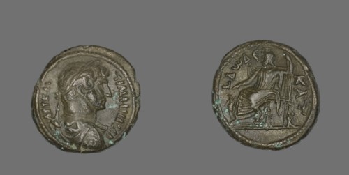 Tetradrachm (Coin) Portraying Emperor Hadrian, 117-138.