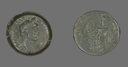 Coin Portraying Emperor Antoninus Pius, 149-150.