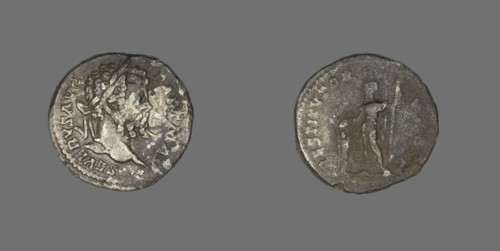Denarius (Coin) Portraying Emperor Septimius Severus, 200-201.