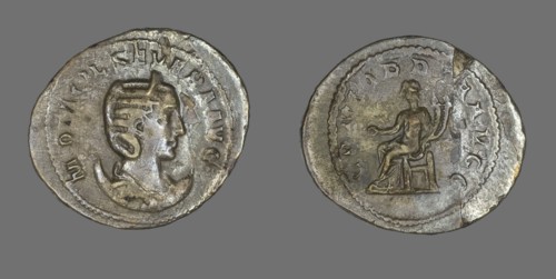Antoninianus (Coin) Portraying Empress Marcia Otacilia Severa, 246-248.