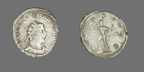 Antoninianus (Coin) Portraying Emperor Valerian, 257-259.