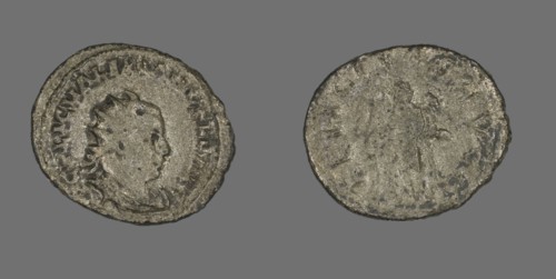 Antoninianus (Coin) Portraying Emperor Valerian, 255-257.