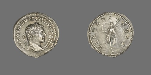 Denarius (Coin) Portraying Emperor Antoninus Pius, 138-161.