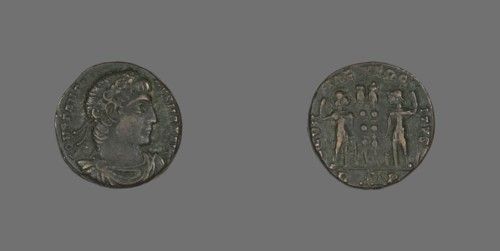 Coin Portraying Emperor Constantine I, 333-335.