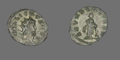 Antoninianus (Coin) Portraying Emperor Gallienus, 260-268.