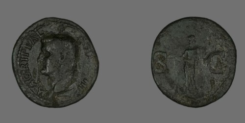 As (Coin) Portraying Agrippa, 14-37 or 37-41?.