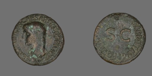As (Coin) Portraying Germanicus, 39-41.