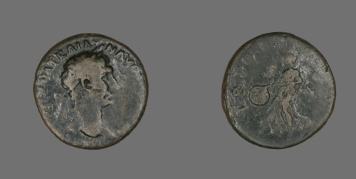 As (Coin) Portraying Emperor Trajan, 98-100.