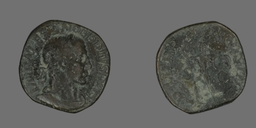 Sestertius (Coin) Portraying Emperor Severus Alexander, 234.