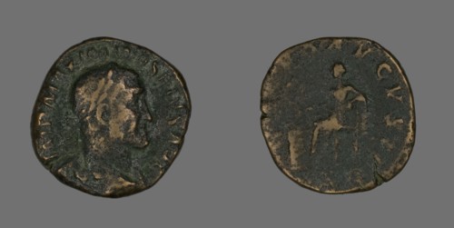 Sestertius (Coin) Portraying Emperor Maximinus, 235-236.