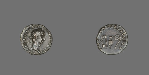 Denarius (Coin) Portraying Emperor Nerva, 97.