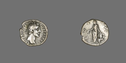 Denarius (Coin) Portraying Emperor Antoninus Pius, 152.