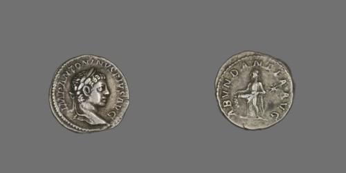 Denarius (Coin) Portraying Emperor Elagabalus, 222.