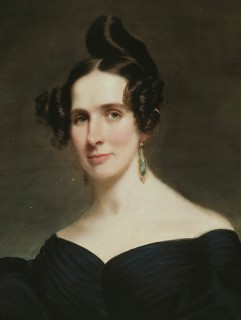 Mrs. James Mackie, 1830/40. Detail from a larger artwork.