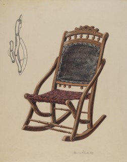 Child's Rocking Chair, 1939.