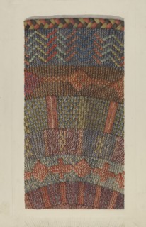 Knitted Rug, 1935/1942.