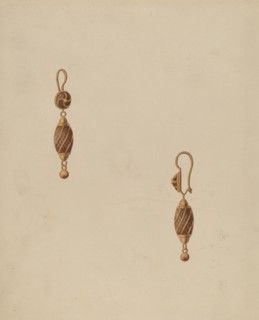 Earring, c. 1936.