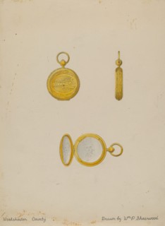 Watch Chain Locket, 1935/1942.