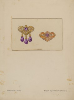 Brooch, c. 1936.