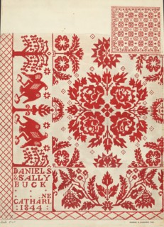 Coverlet, 1935/1942.