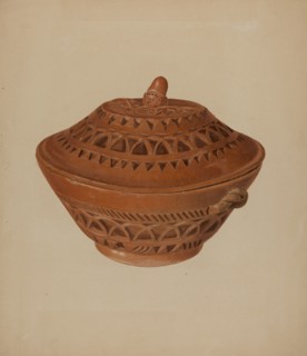 Pa. German Bowl, c. 1938.